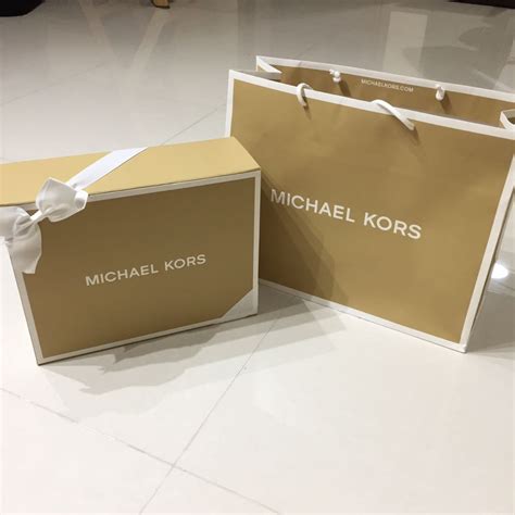 michael kors purse gift box for sale